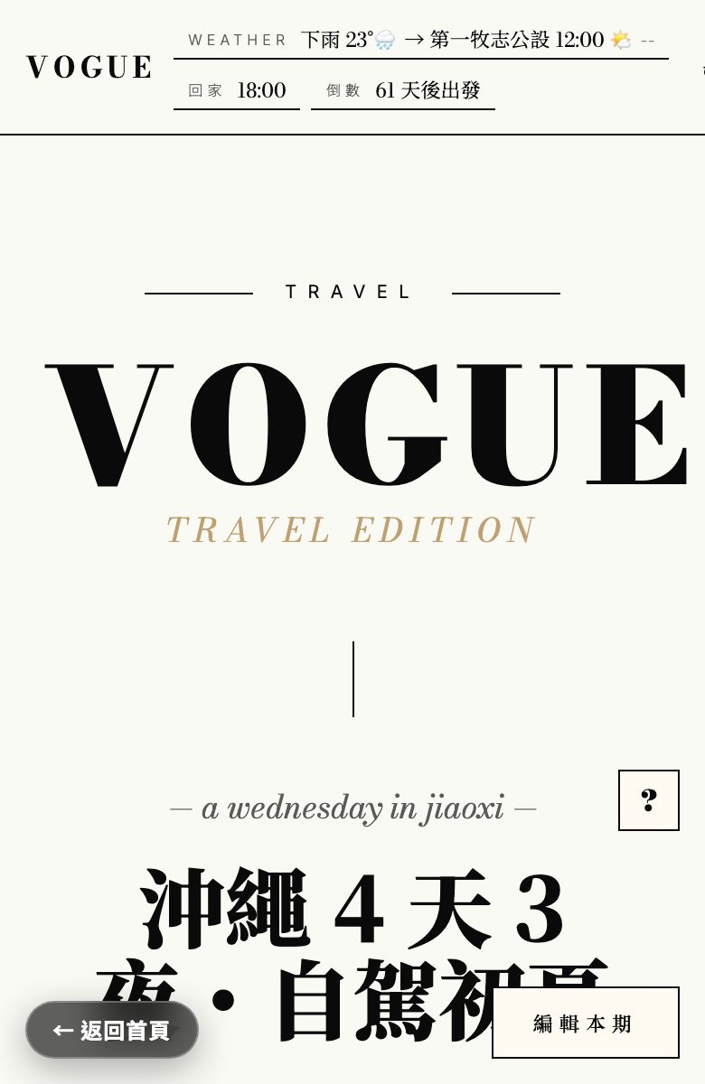 vogue 範例